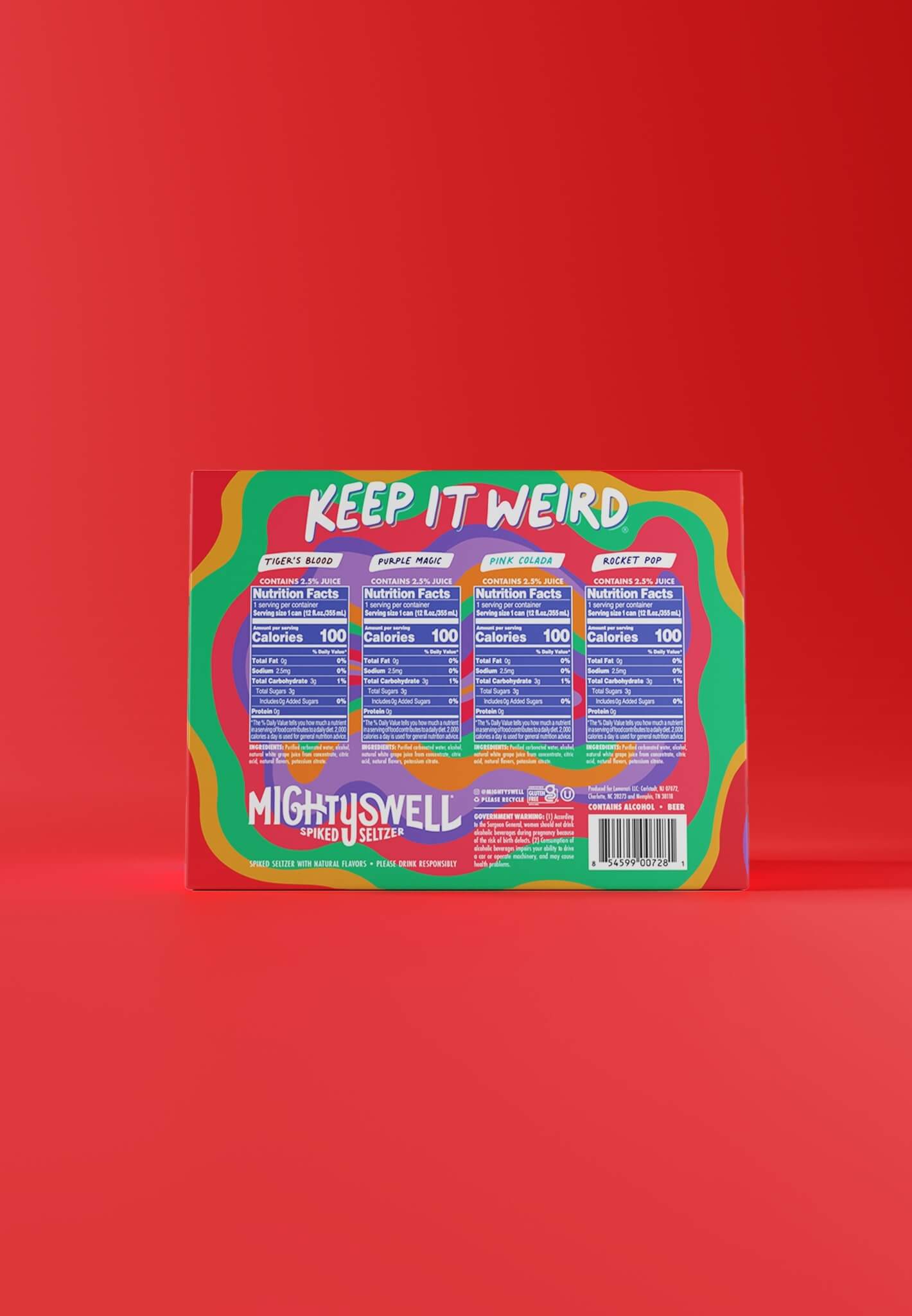 Keep It Weird™ Variety Pack Spiked Seltzer