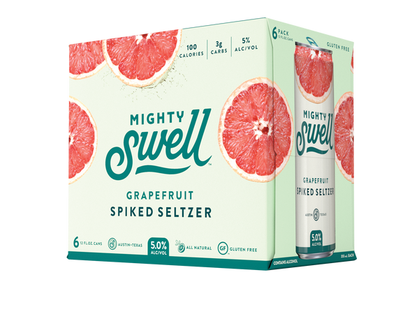 Mighty Swell Grapefruit Spiked Seltzer